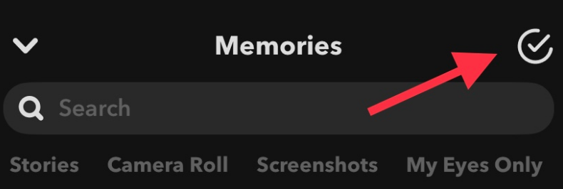 What are memories in Snapchat