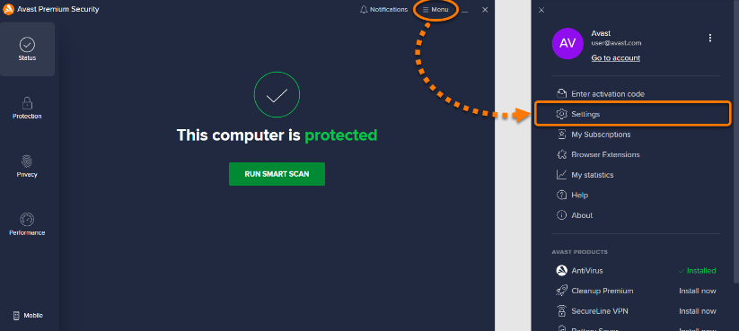 Why do you have to disable avast antivirus?