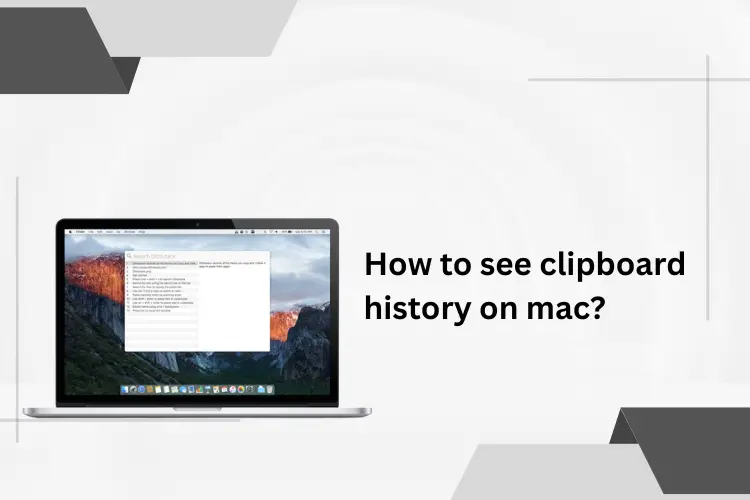 how to see clipboard history on mac