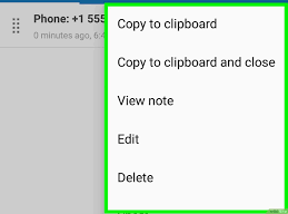 How do I access my clipboard on my Samsung phone?