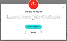 How to hide a POF account?