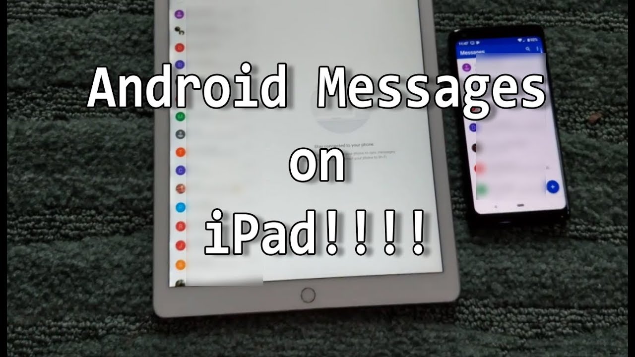 Can I Receive Text Messages on My Ipad from an Android Phone