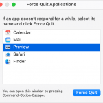 Force Quit Apps Programs On Mac