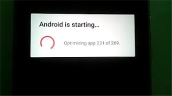 How Do I Fix Android is Starting Optimizing App 1 of 1 Stuck