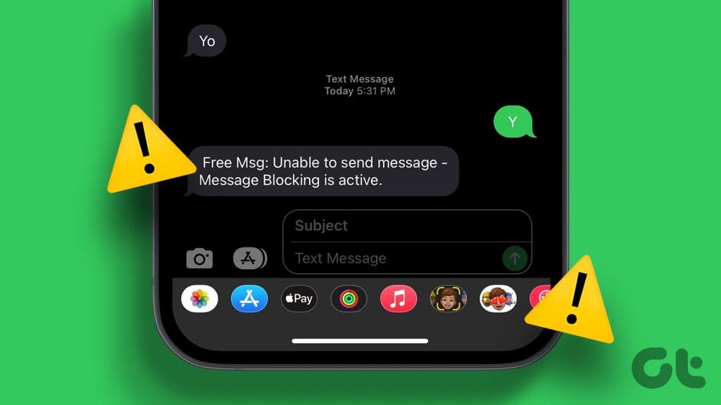 Top 6 Ways to Fix Message Blocking is Active on Android And Iphone