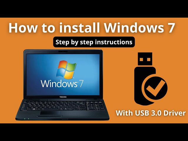 How Do I Install Windows 7 on My Toshiba Satellite Laptop