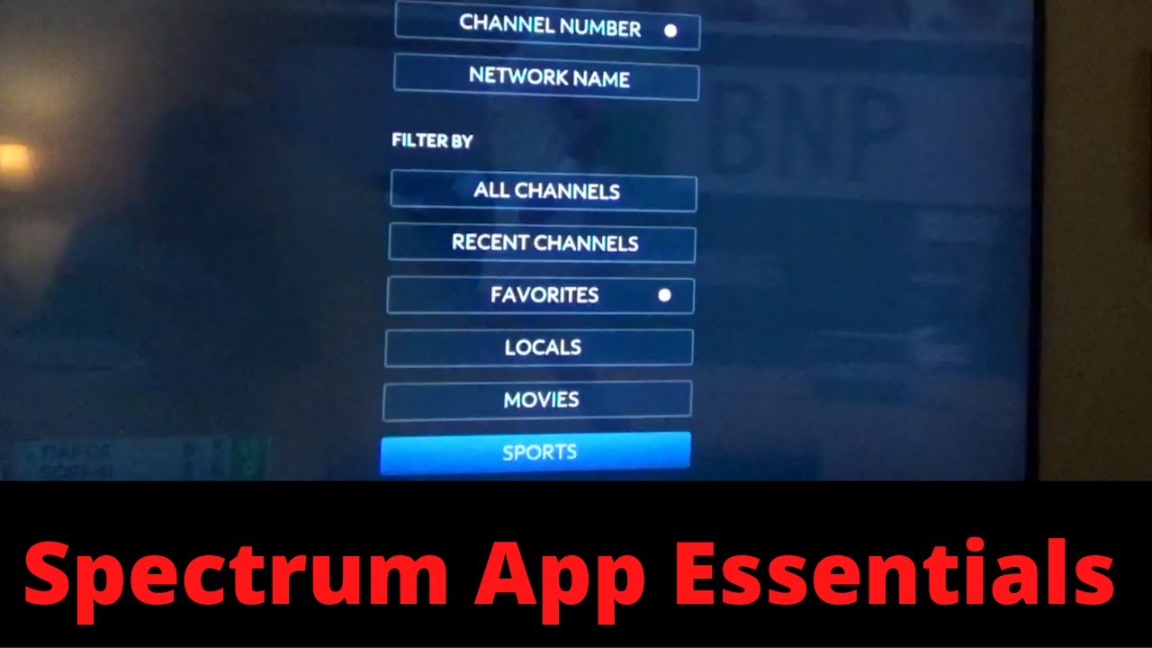 How to Add Favorites on Spectrum App on Roku