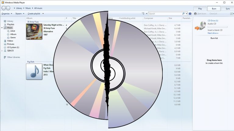 How to Burn a Cd from Youtube to Windows Media Player