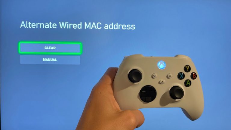 How to Clear Mac Address Xbox Series X