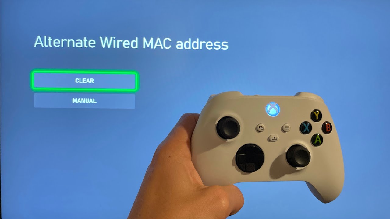 How to Clear Mac Address Xbox Series X