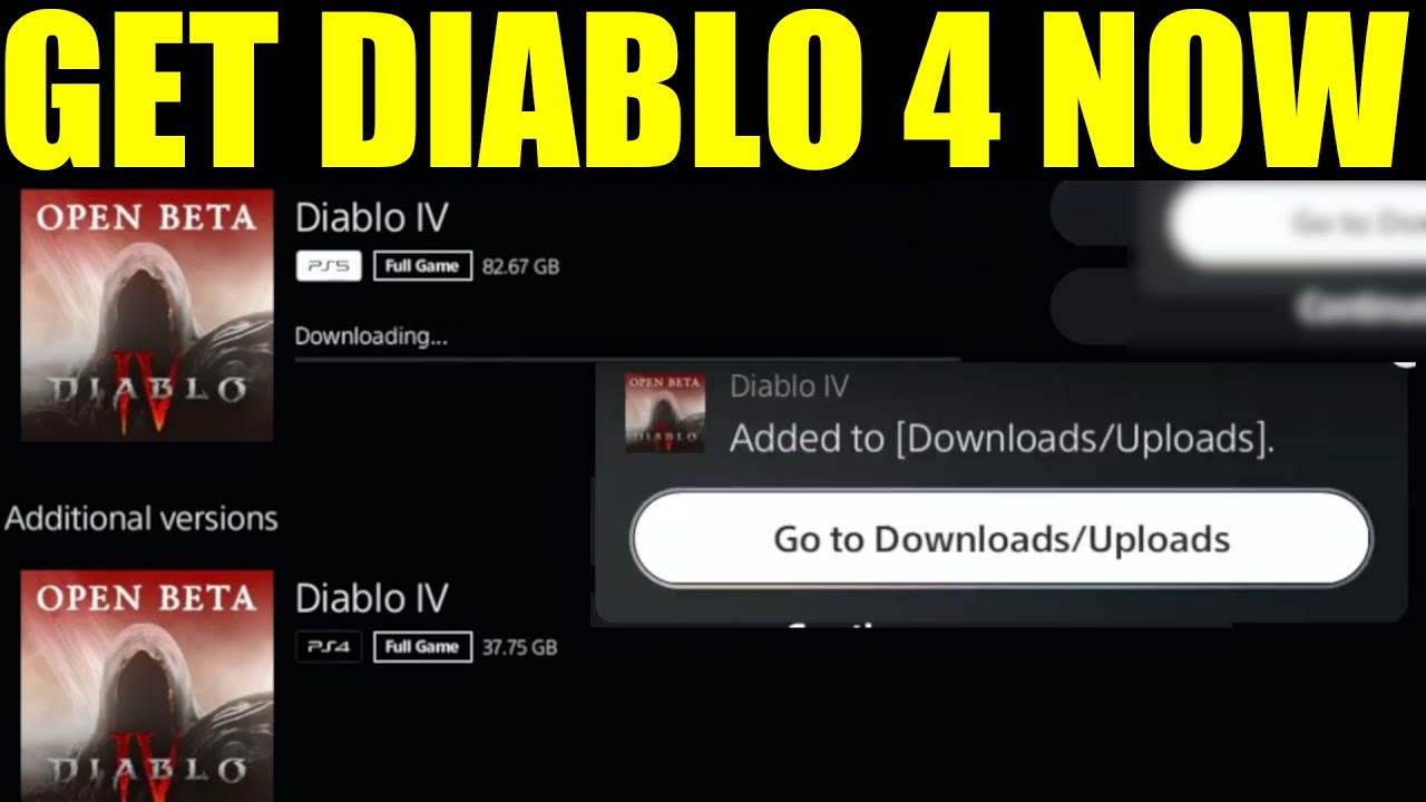 How to Download Diablo 4 Beta Xbox Series X