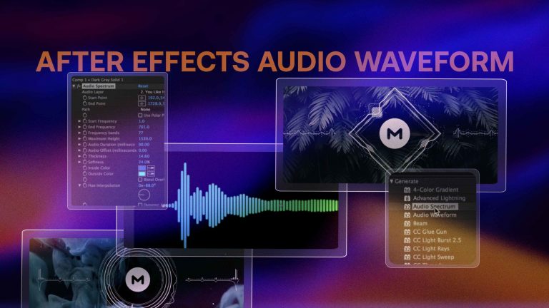 How to Make a Audio Spectrum in After Effects
