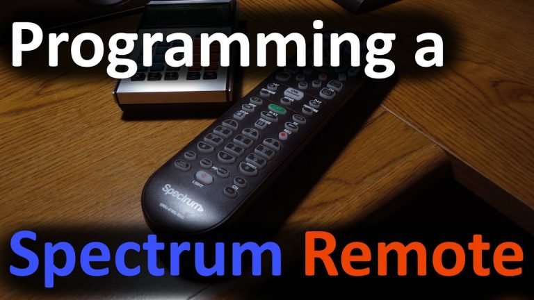 How to Program Spectrum Ur5U-8780L Remote to Tv